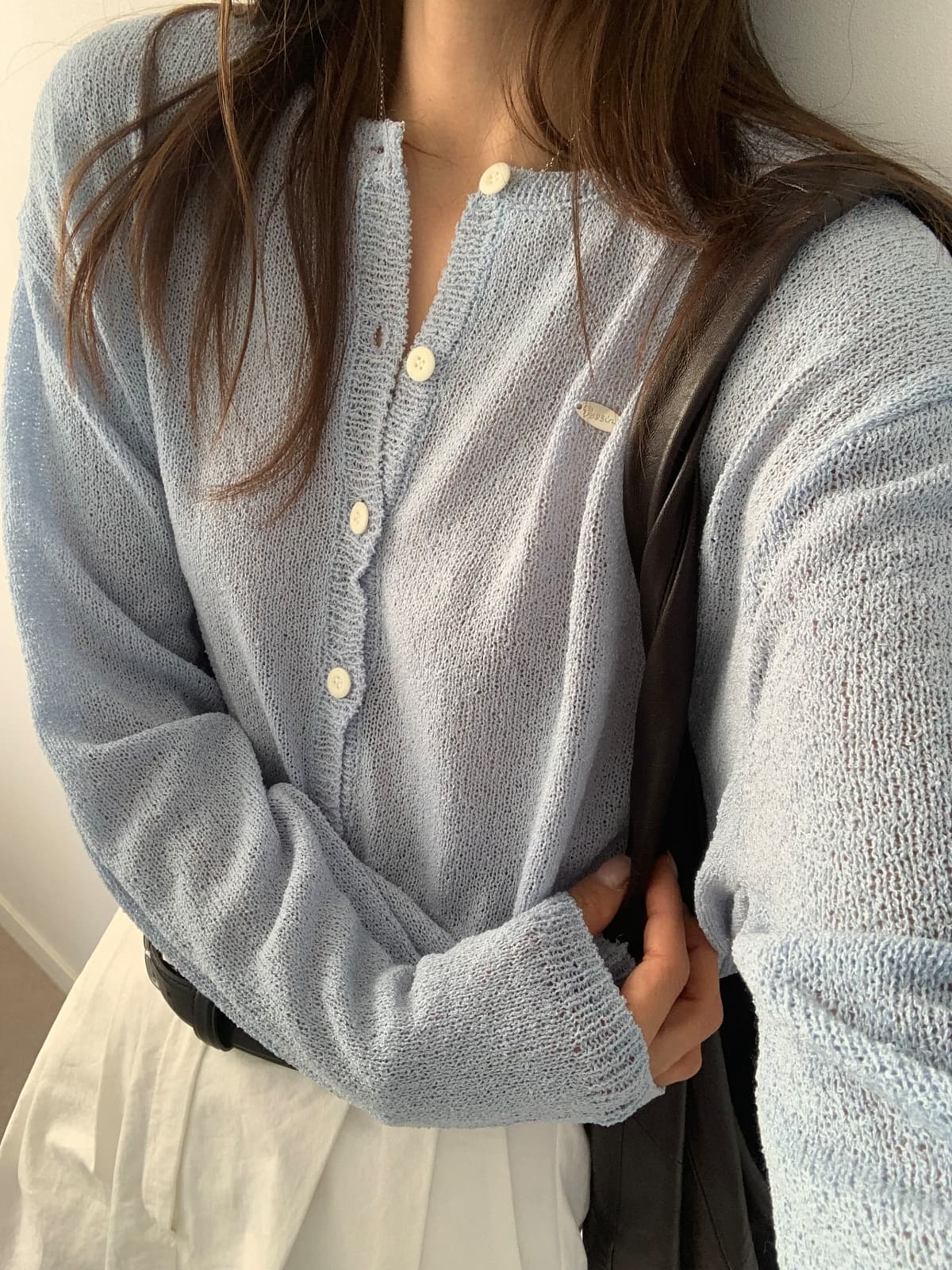 Cooling croquis cardigan - 이미지 3