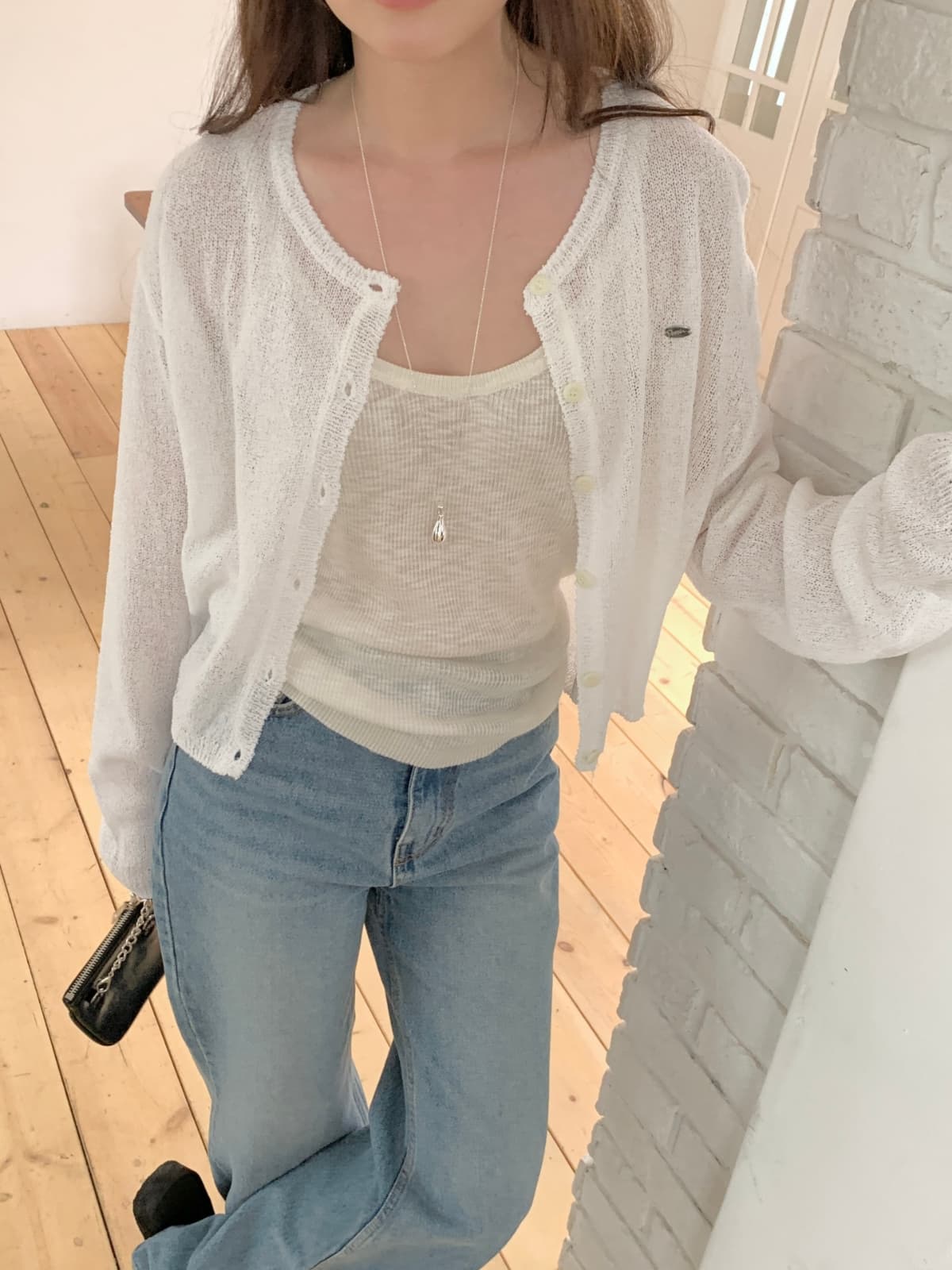 Cooling croquis cardigan - 이미지 9