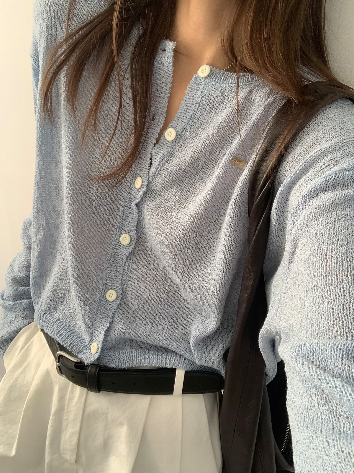 Cooling croquis cardigan - 이미지 2