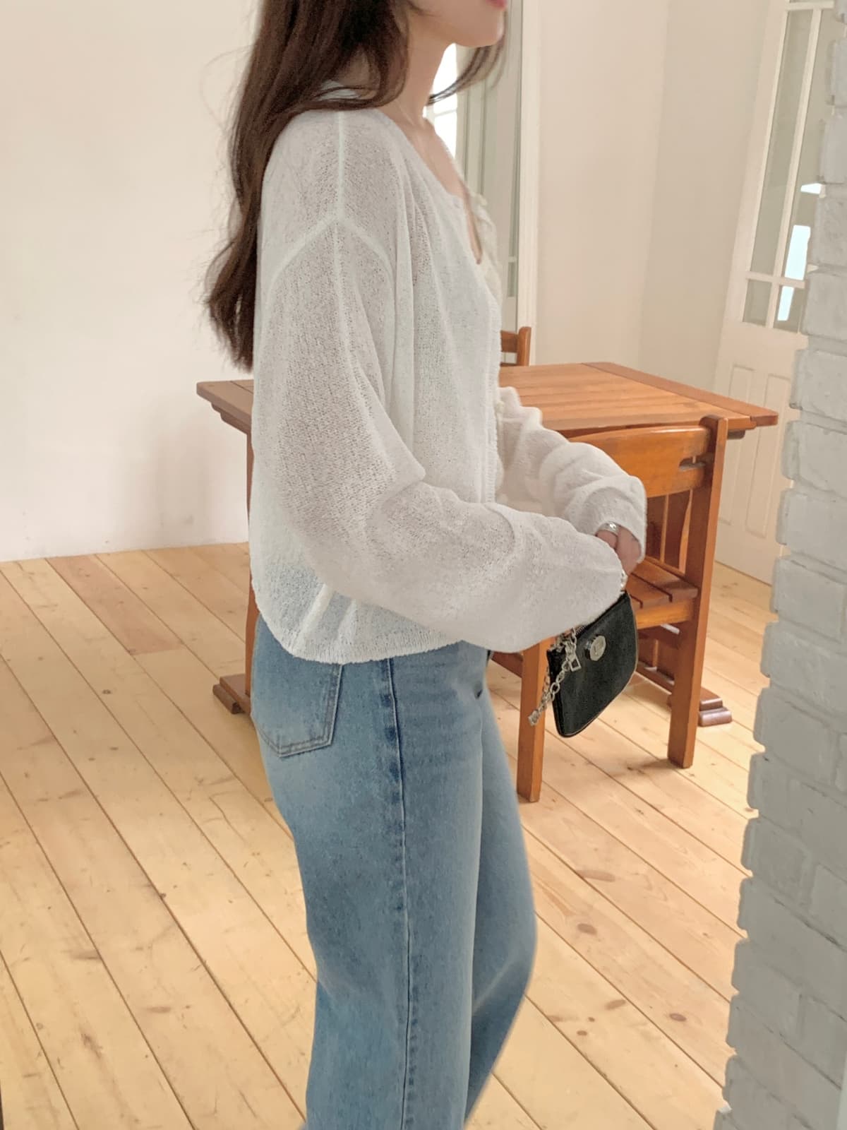 Cooling croquis cardigan - 이미지 10