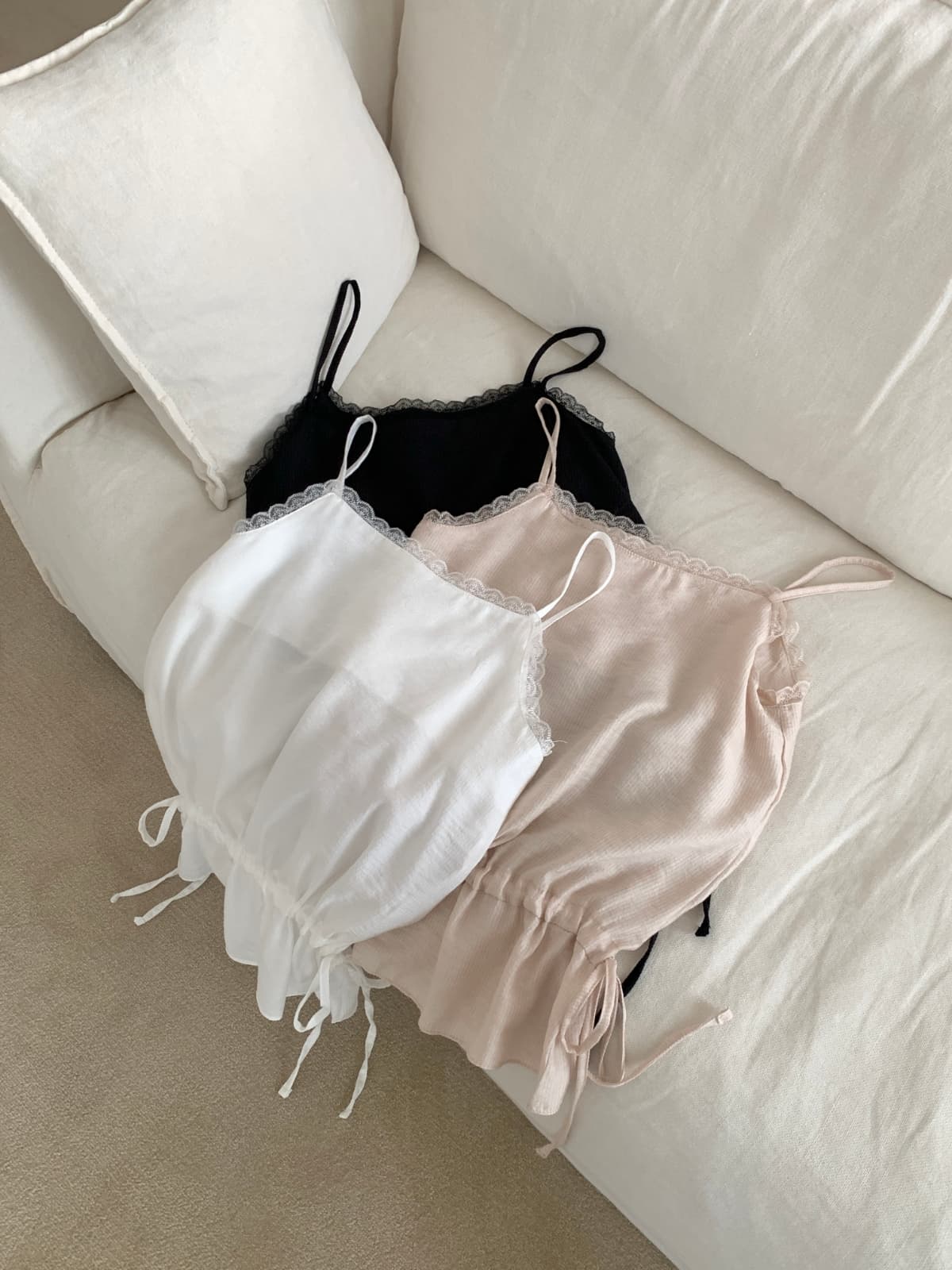 Angel Lace Slip Top - 이미지 8