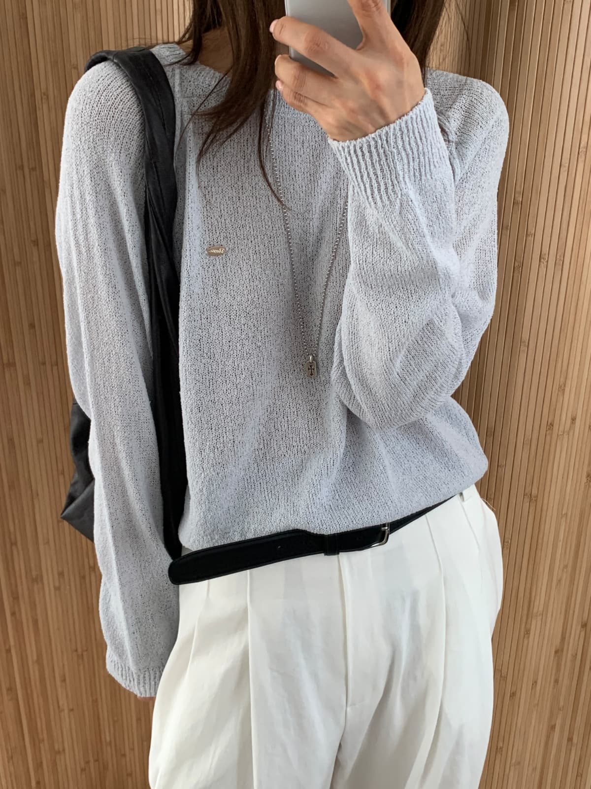 Airy Casari Knit - 이미지 1