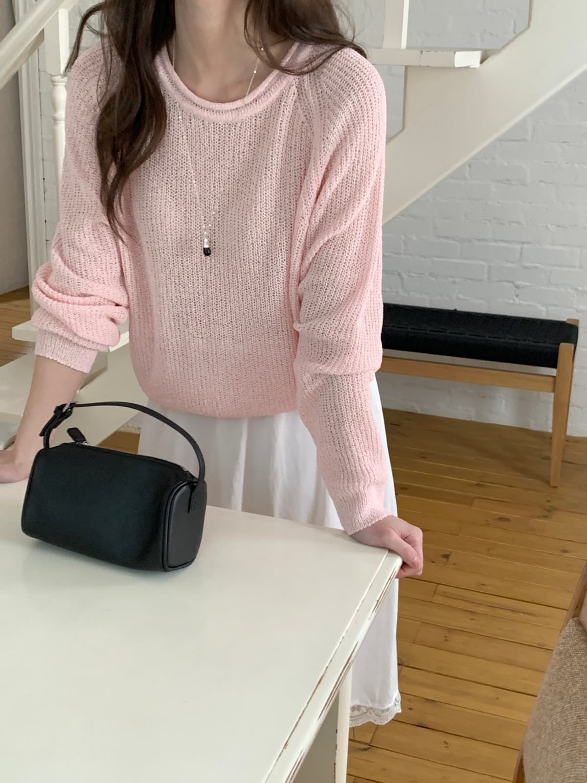 Summer-like boucle knit - 이미지 6