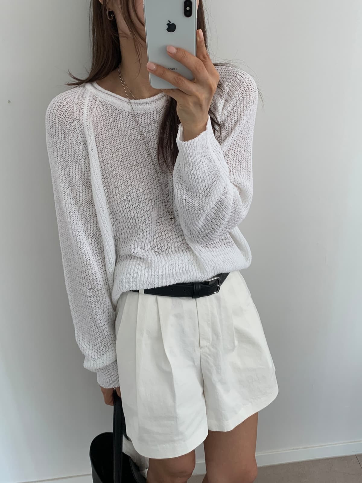Summer-like boucle knit - 이미지 3
