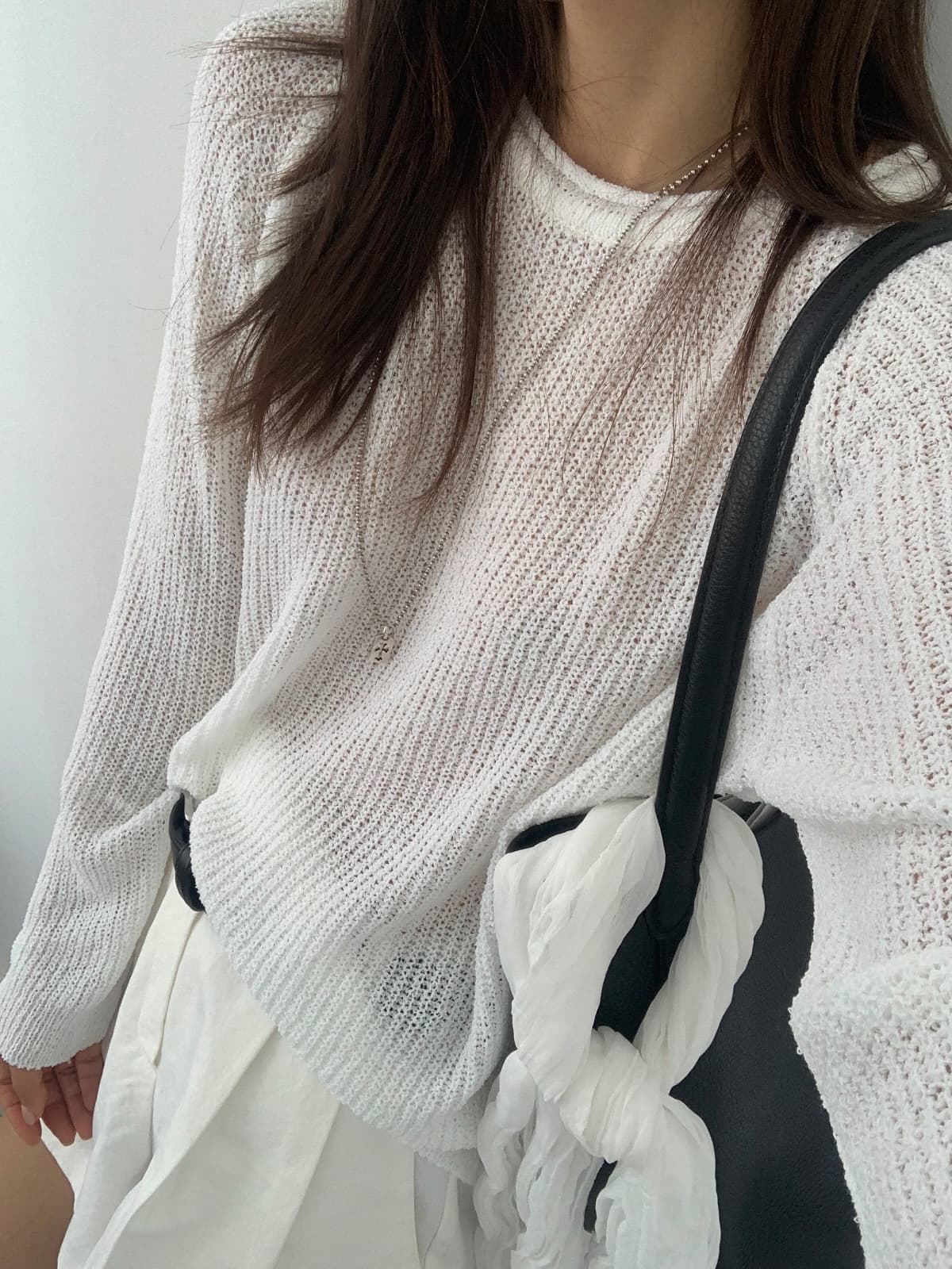 Summer-like boucle knit - 이미지 4