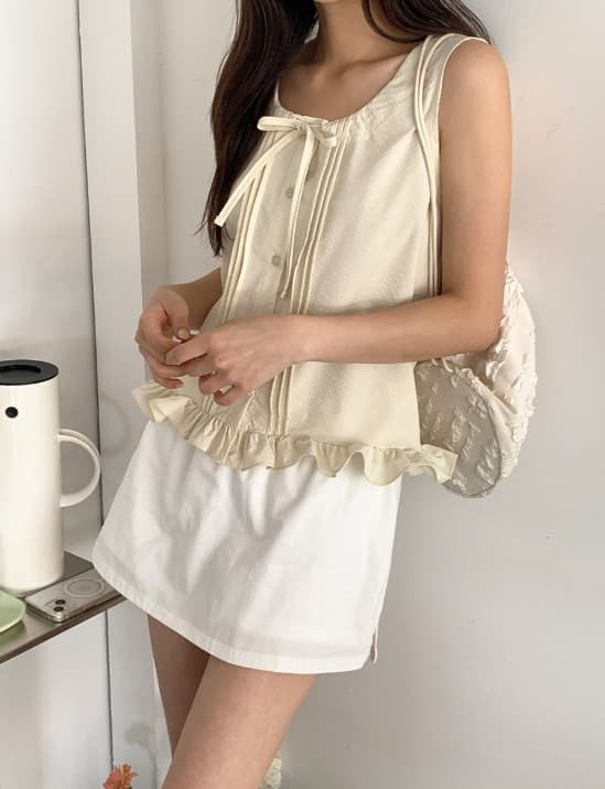 panel skirt-pants - 이미지 2
