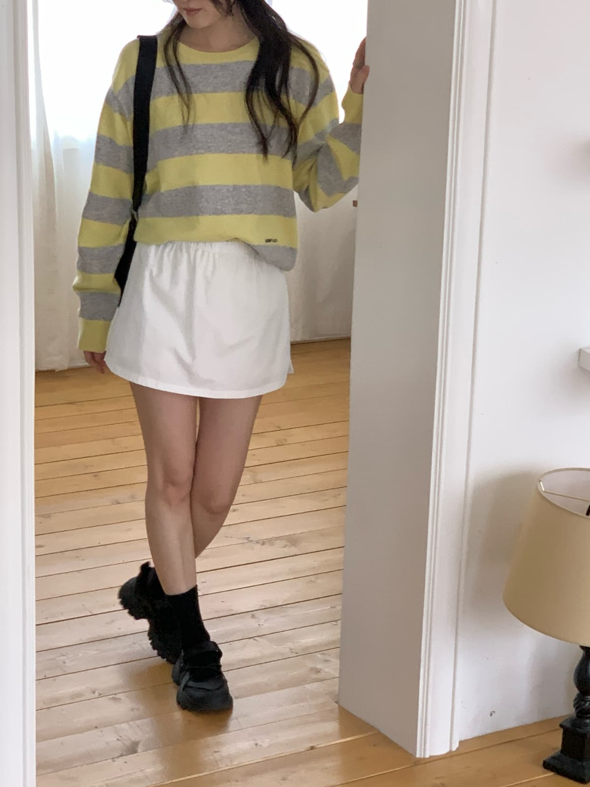 panel skirt-pants - 이미지 11