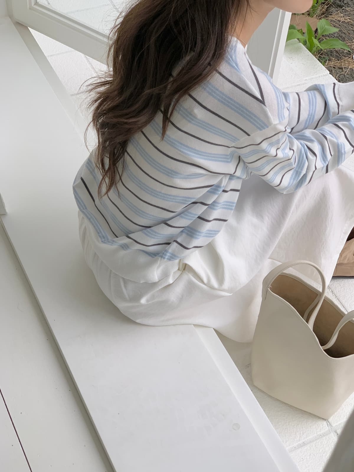 Light V-Singagar Knit - 이미지 5