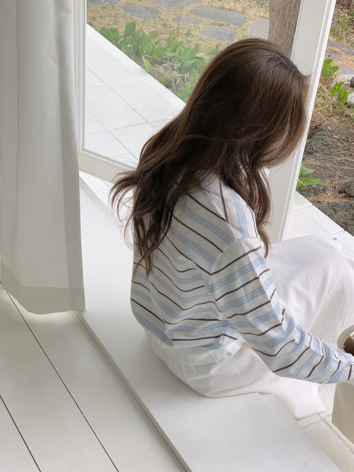 Light V-Singagar Knit - 이미지 6