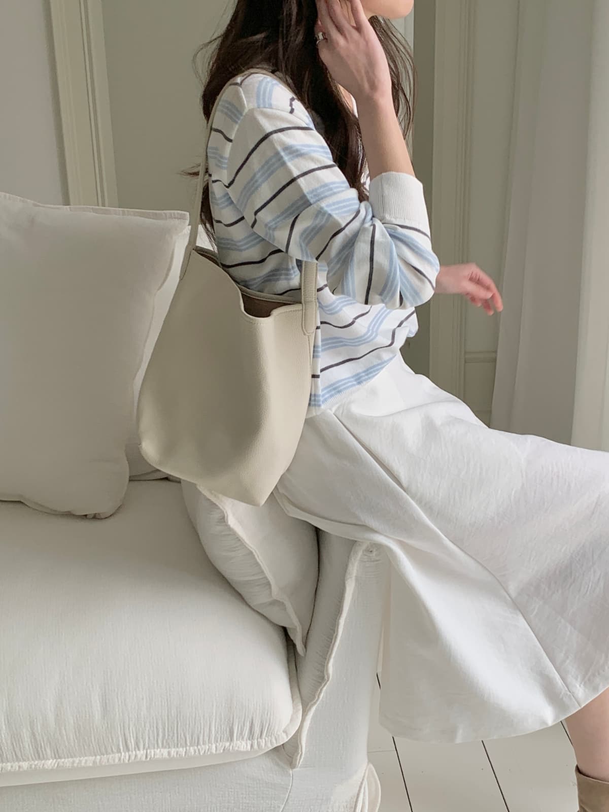 Light V-Singagar Knit - 이미지 8