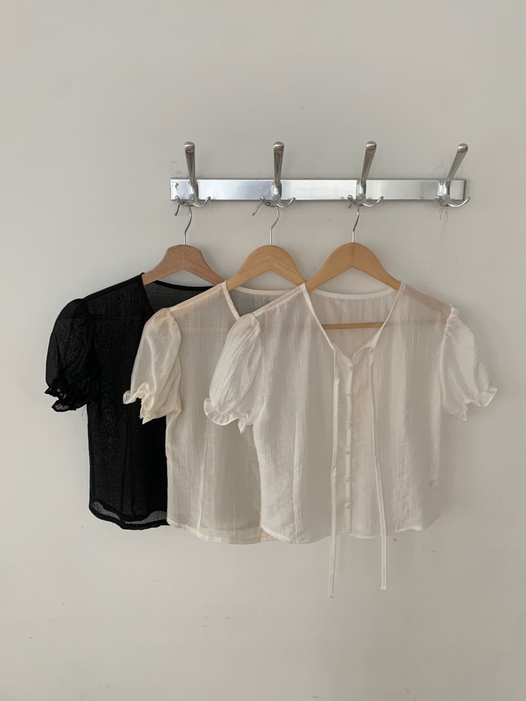 Serin Shirring Blouse - 이미지 17