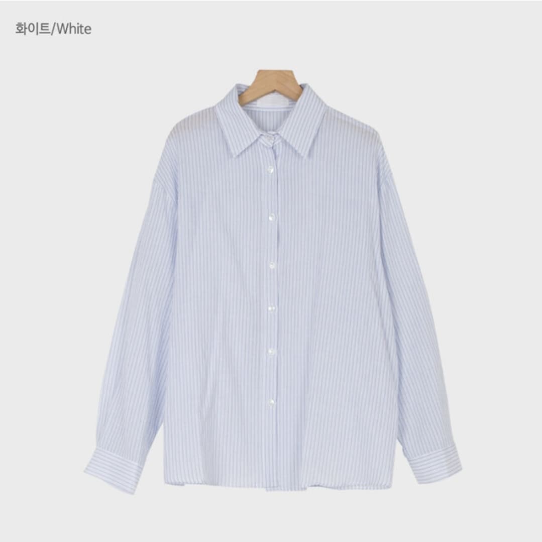 Ella Summer Stripe Shirt - 이미지 5