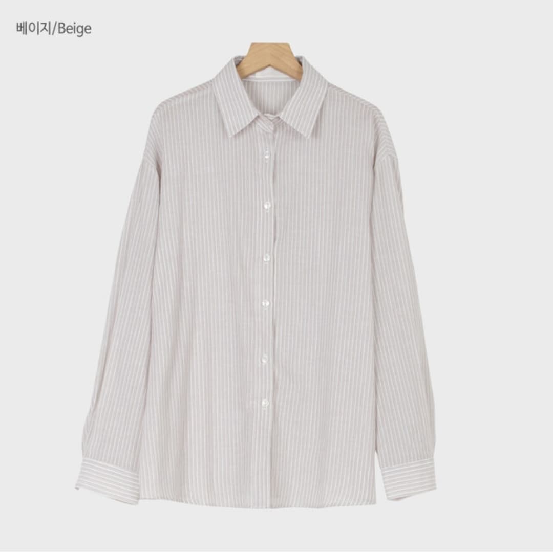 Ella Summer Stripe Shirt - 이미지 4