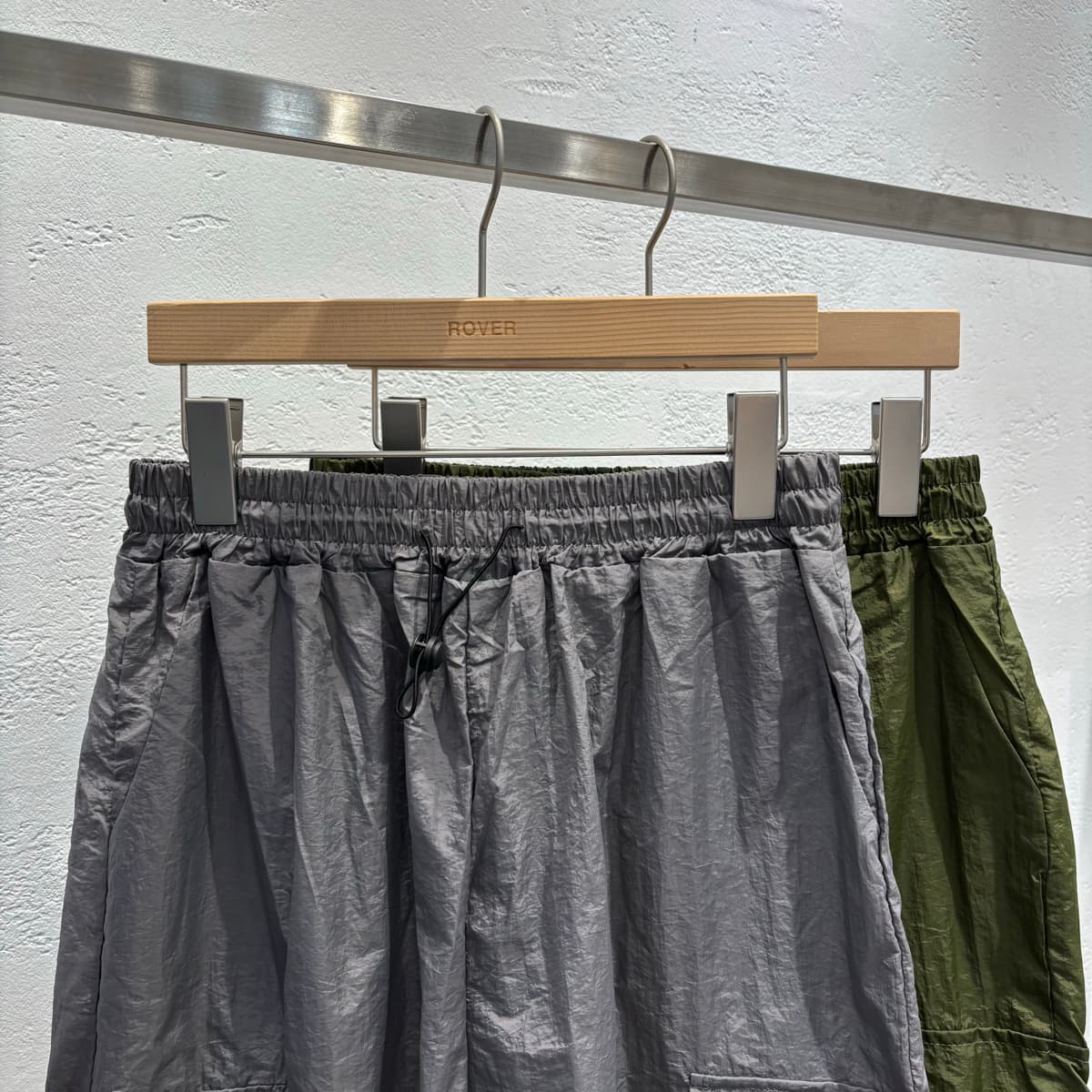 Washer Nylon String Cargo Pants - 이미지 3