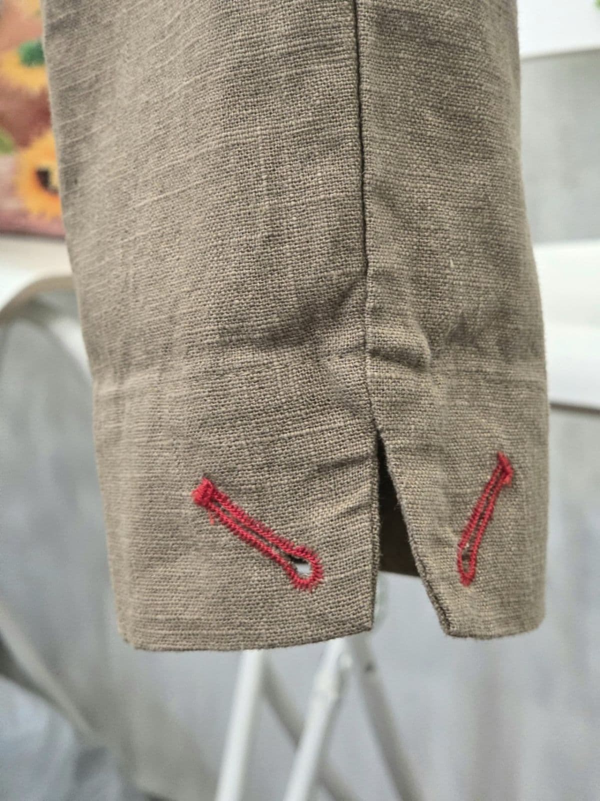 26SS) Q-Cute Slit Linen 8-Count Pants Size 66.5 Summer Pants Linen Pants - 이미지 4