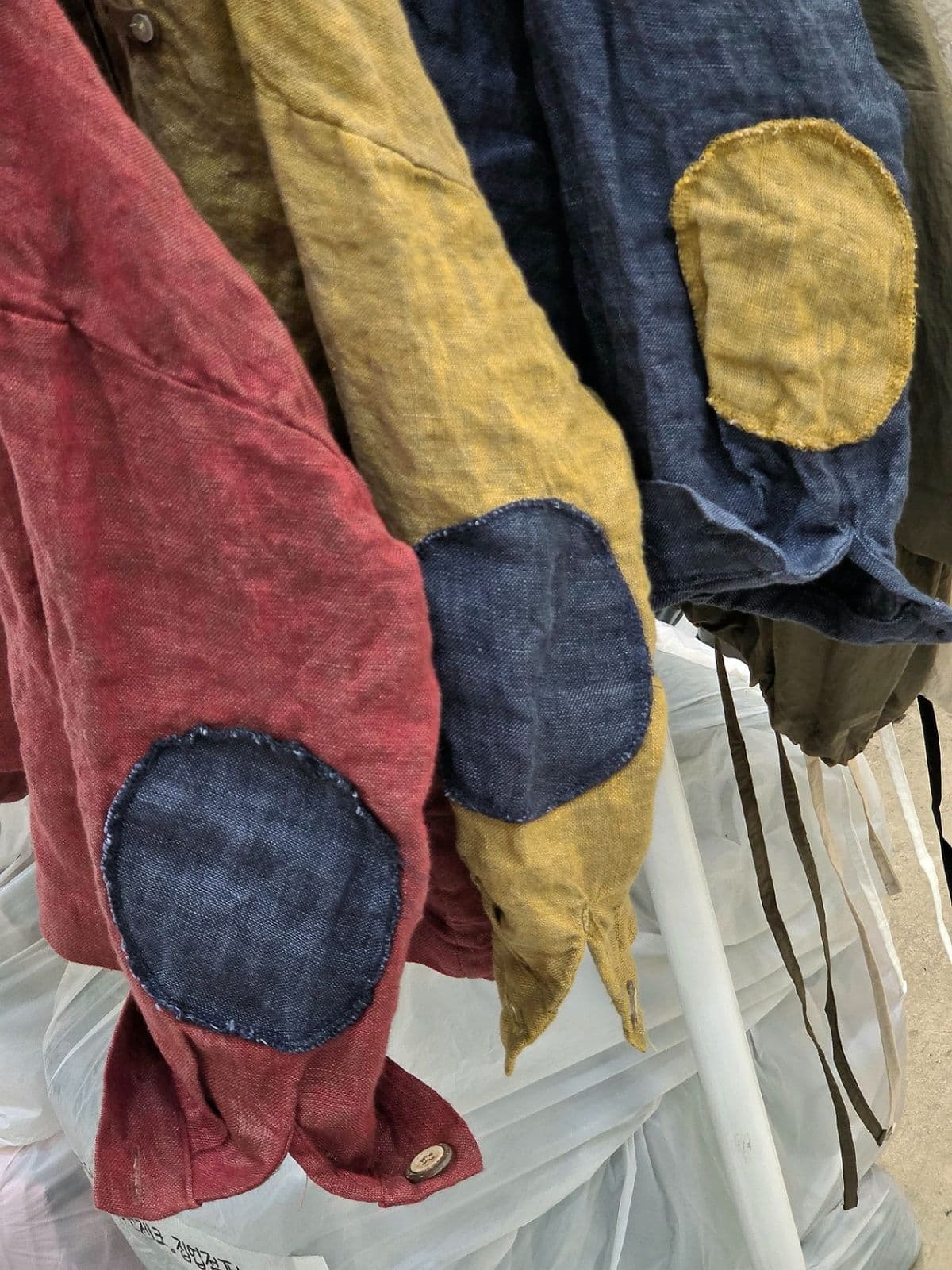 26SS New Arrival) Heather Linen Butt Jacket, Fits Size 77, Linen Jacket, Summer Jacket - 이미지 2