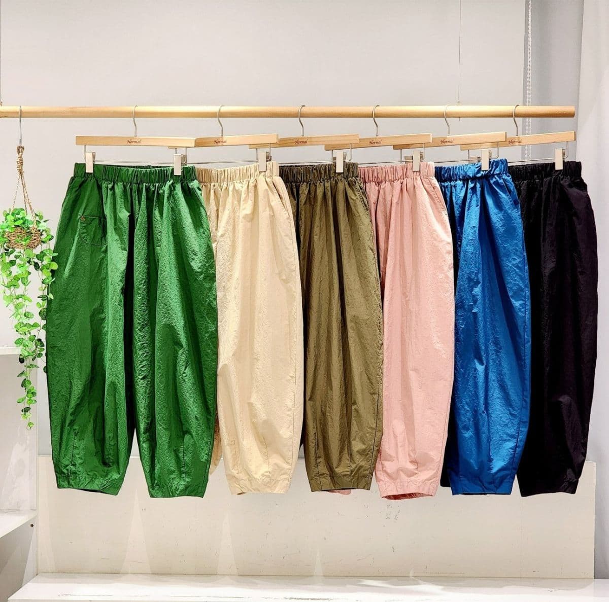 26SS Summer Cool Neo Vintage Baggy Pants Pumpkin Baggy Pumpkin Pants Rustling Summer Long Pants - 이미지 1