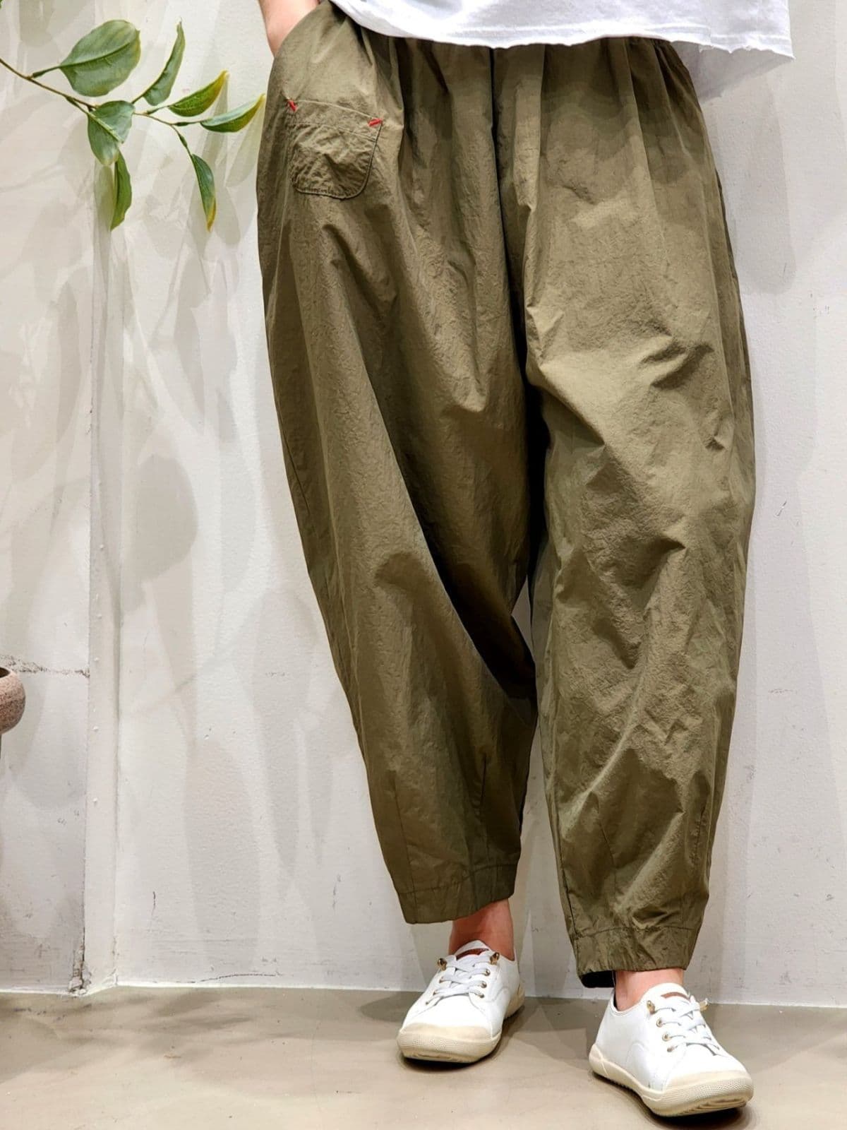 26SS Summer Cool Neo Vintage Baggy Pants Pumpkin Baggy Pumpkin Pants Rustling Summer Long Pants - 이미지 7