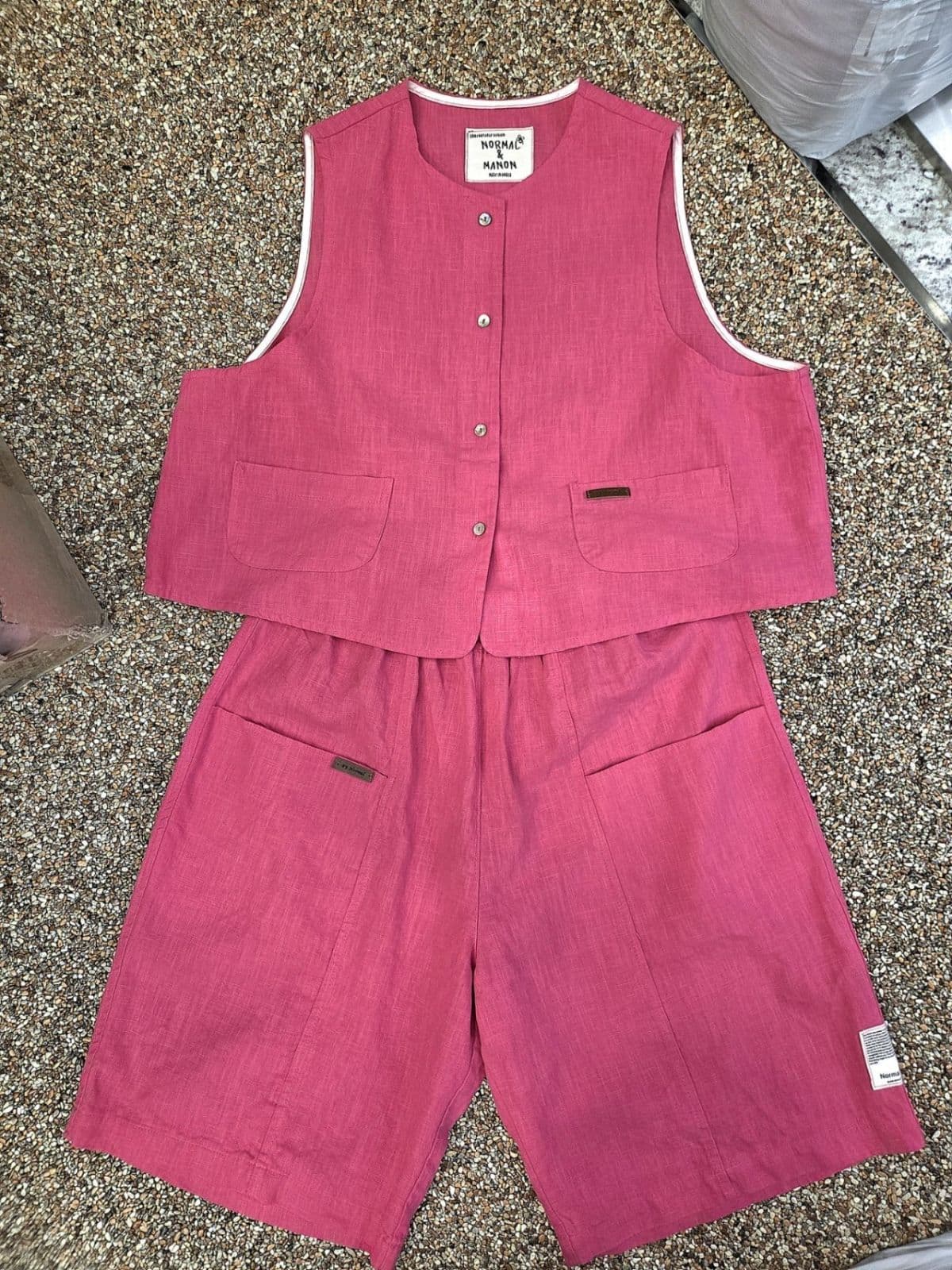 26SS) BIO Linen 8-Count Cut-out 6/8 Length Shorts Fits Size 77 Summer Shorts Linen Shorts Linen Pants - 이미지 19