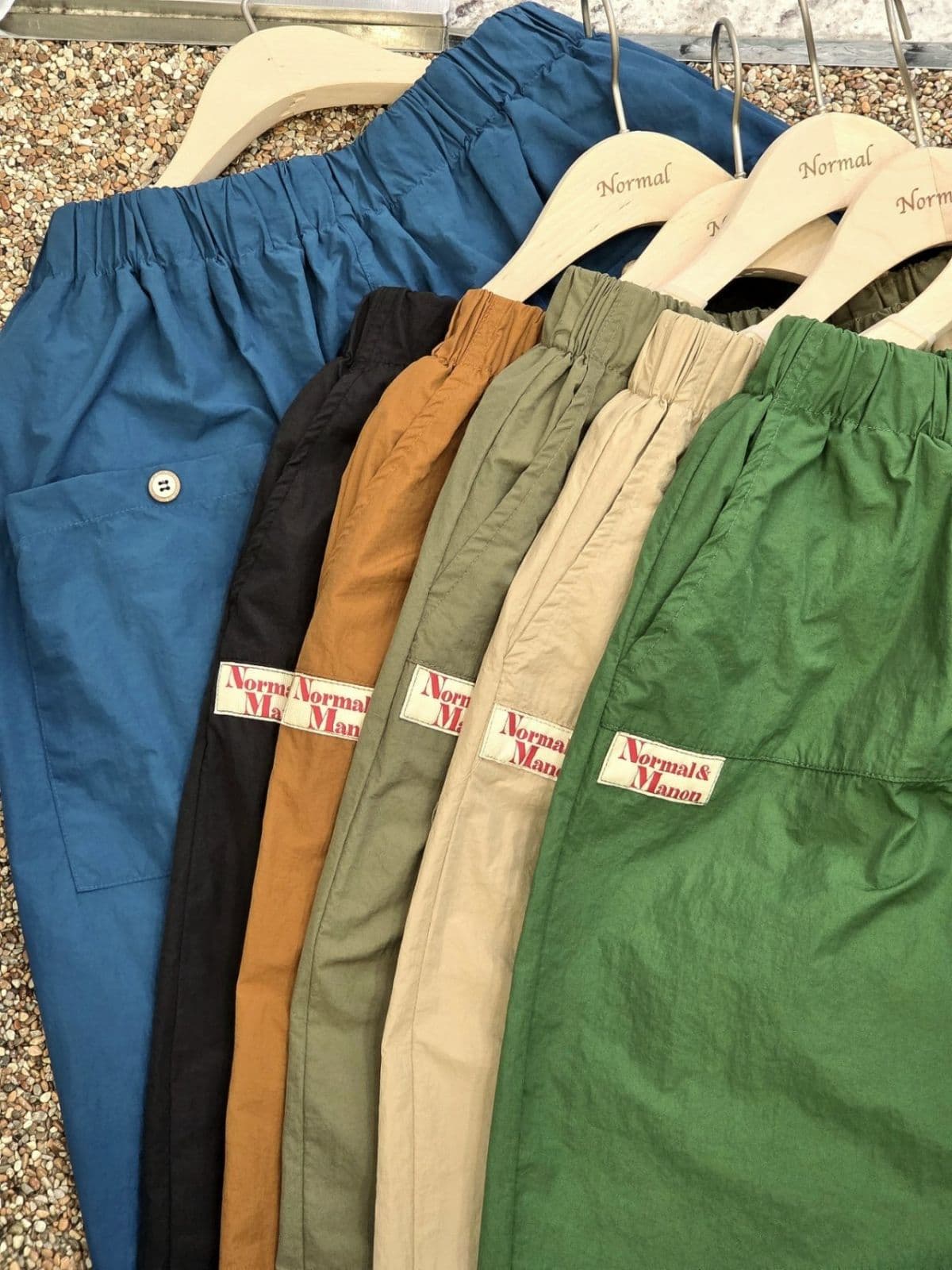 26SS) Vintage Aladdin 3/4 Baggy Pants (Size 7.5) Summer Pants Crinkle Lightweight Shorts - 이미지 2
