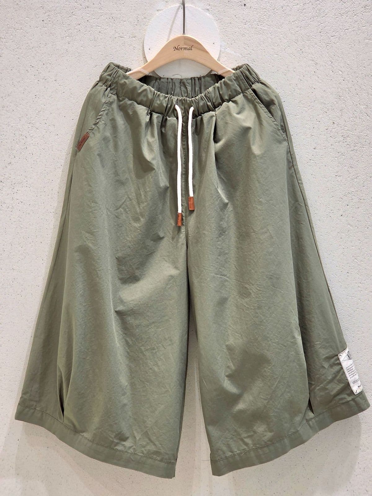 26SS) 40 Biomani Knee-length Pants (Skirt-pants) Size 77 Fits Thin Cotton Wide-leg Pants Summer Pants - 이미지 14