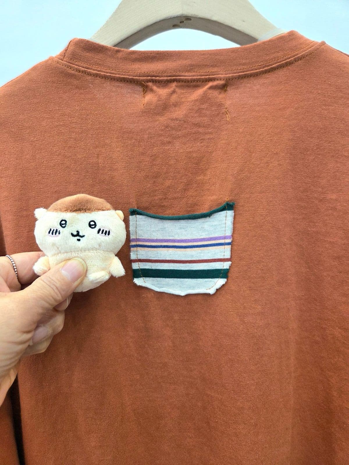 26SS New Arrival) Saekdong Pocket Tee, Free Size (77) Fits Spring/Summer Tee, Summer Short Sleeve Tee, Cotton Tee - 이미지 16