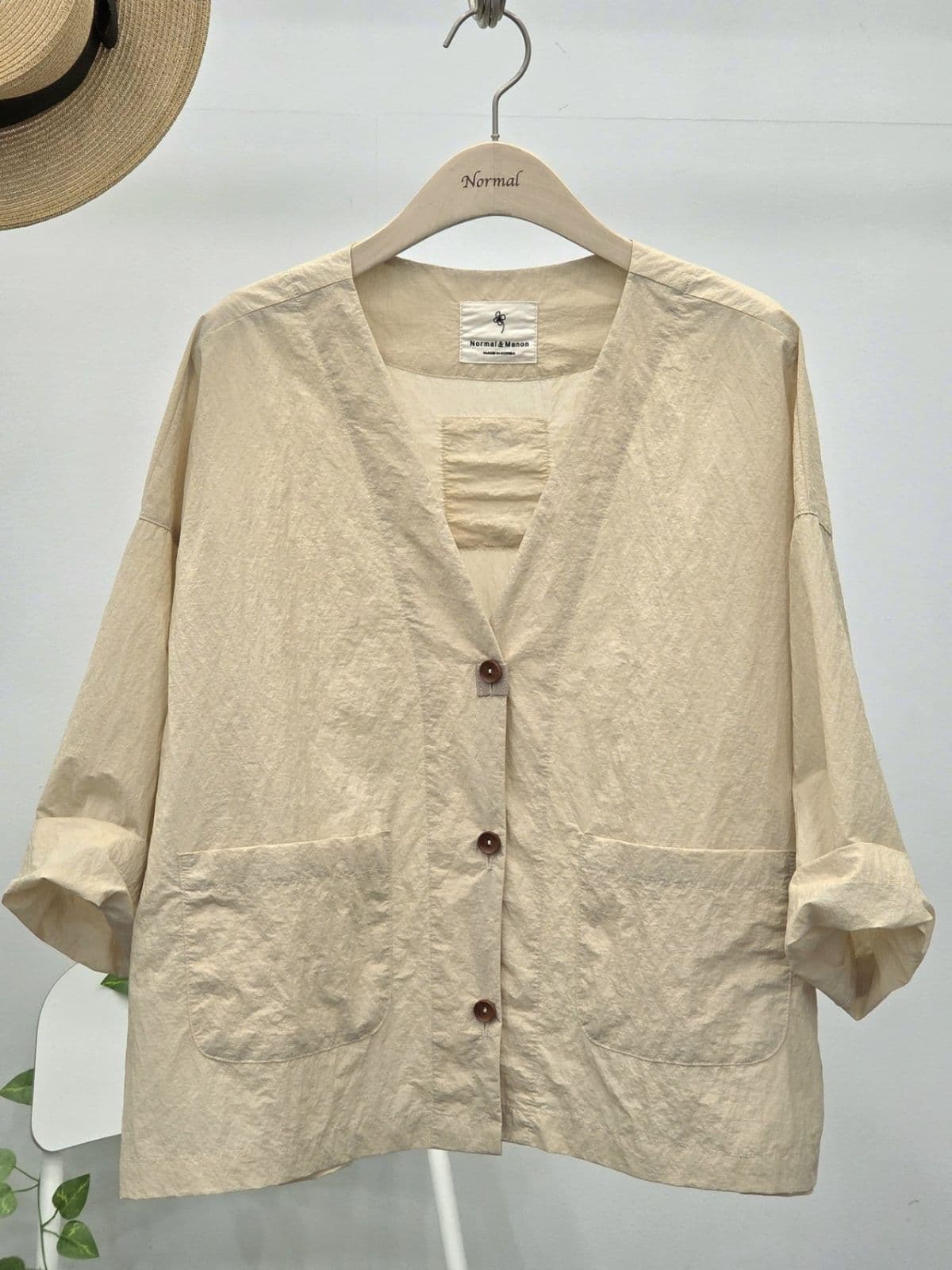 26SS) Cool Time 78 BU Cardigan Free Size (Suitable for Size 77.5) Summer Cardigan Crinkle Ultra-lightweight - 이미지 12