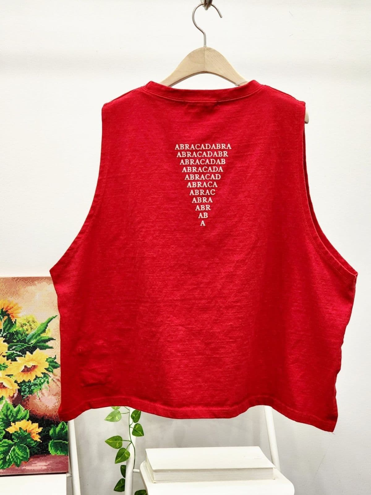 SS) Abrah Asymmetrical Loose-fit Vest Free Size 77.5 Transitional Season All-Season Round Vest Diagonal - 이미지 8