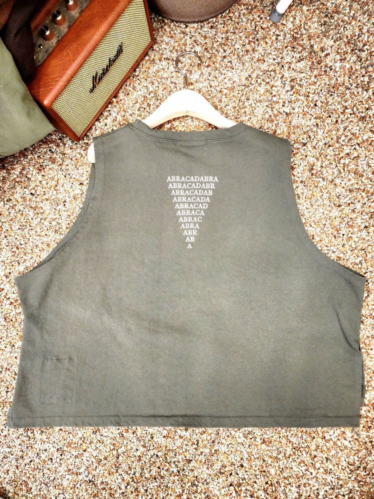 SS) Abrah Asymmetrical Loose-fit Vest Free Size 77.5 Transitional Season All-Season Round Vest Diagonal - 이미지 6