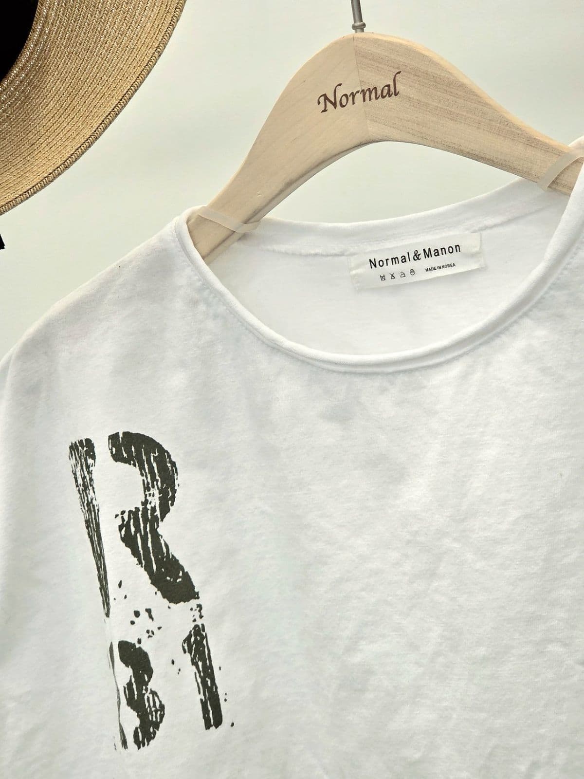 26SS New Arrival) Summer R81 Boxy Tee (Vest) Free Size (Suitable for Size 77.5) Sleeveless Summer Tee (Pants Sold Separately) - 이미지 9