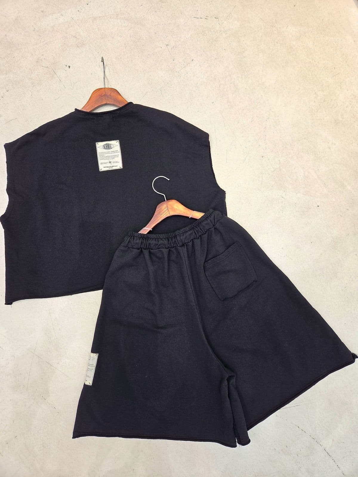 26SS New Arrival) Tsum Tsum Heart Two-Piece Set (Knee-length Pants) Size 77 Comfortable Summer Set Two-Piece - 이미지 8