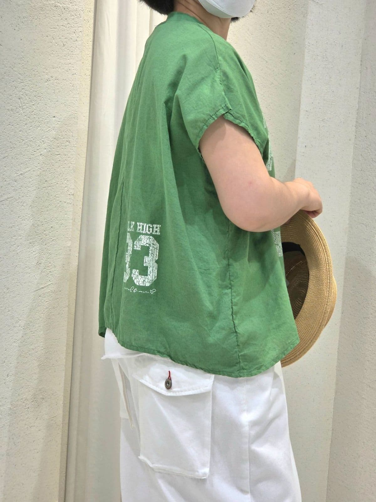 26SS New Arrival) 33 Manasi Blouse Free Size 77 Comfortable Sleeveless Summer Tee Linen - 이미지 10