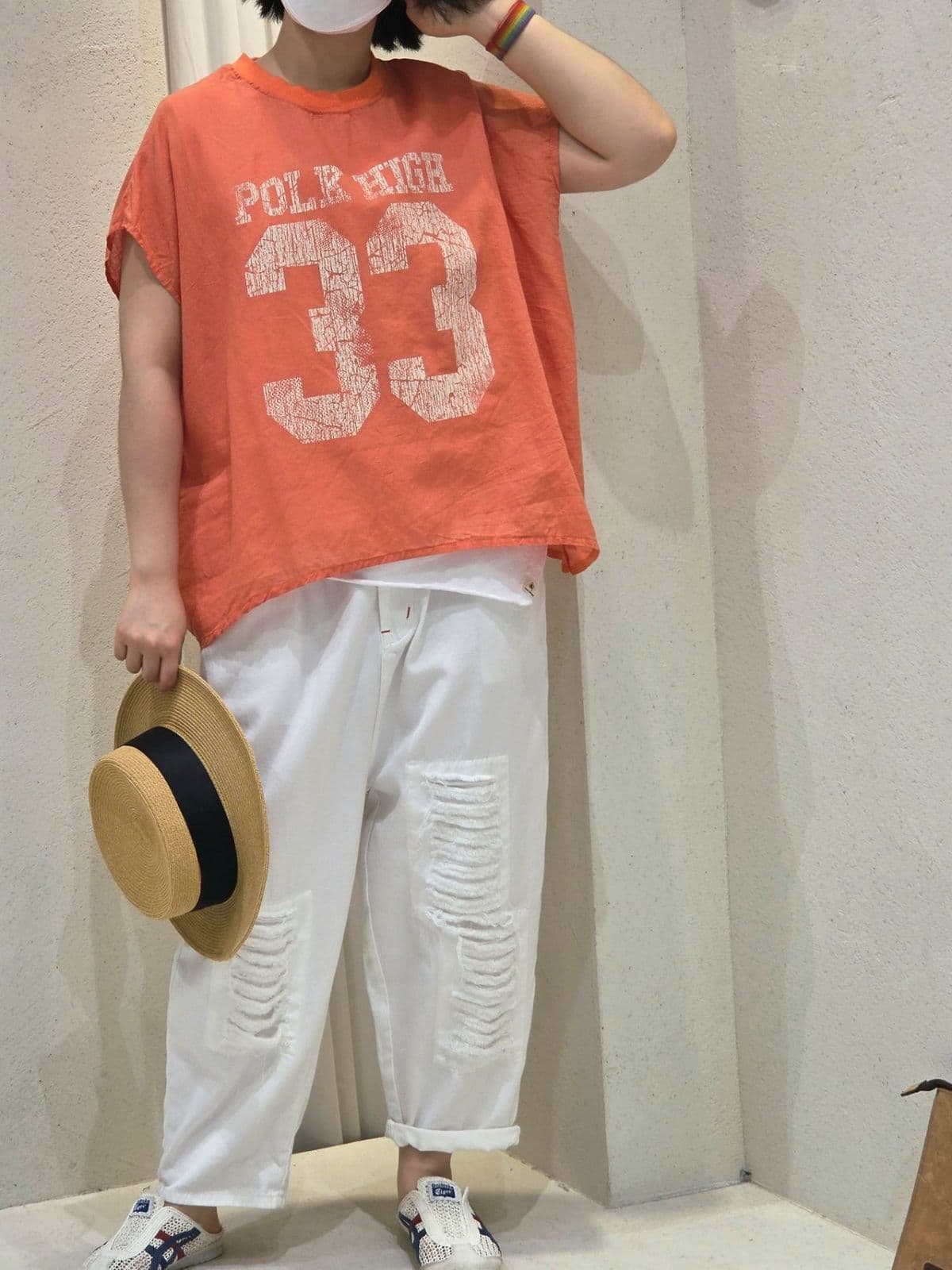 26SS New Arrival) 33 Manasi Blouse Free Size 77 Comfortable Sleeveless Summer Tee Linen - 이미지 16