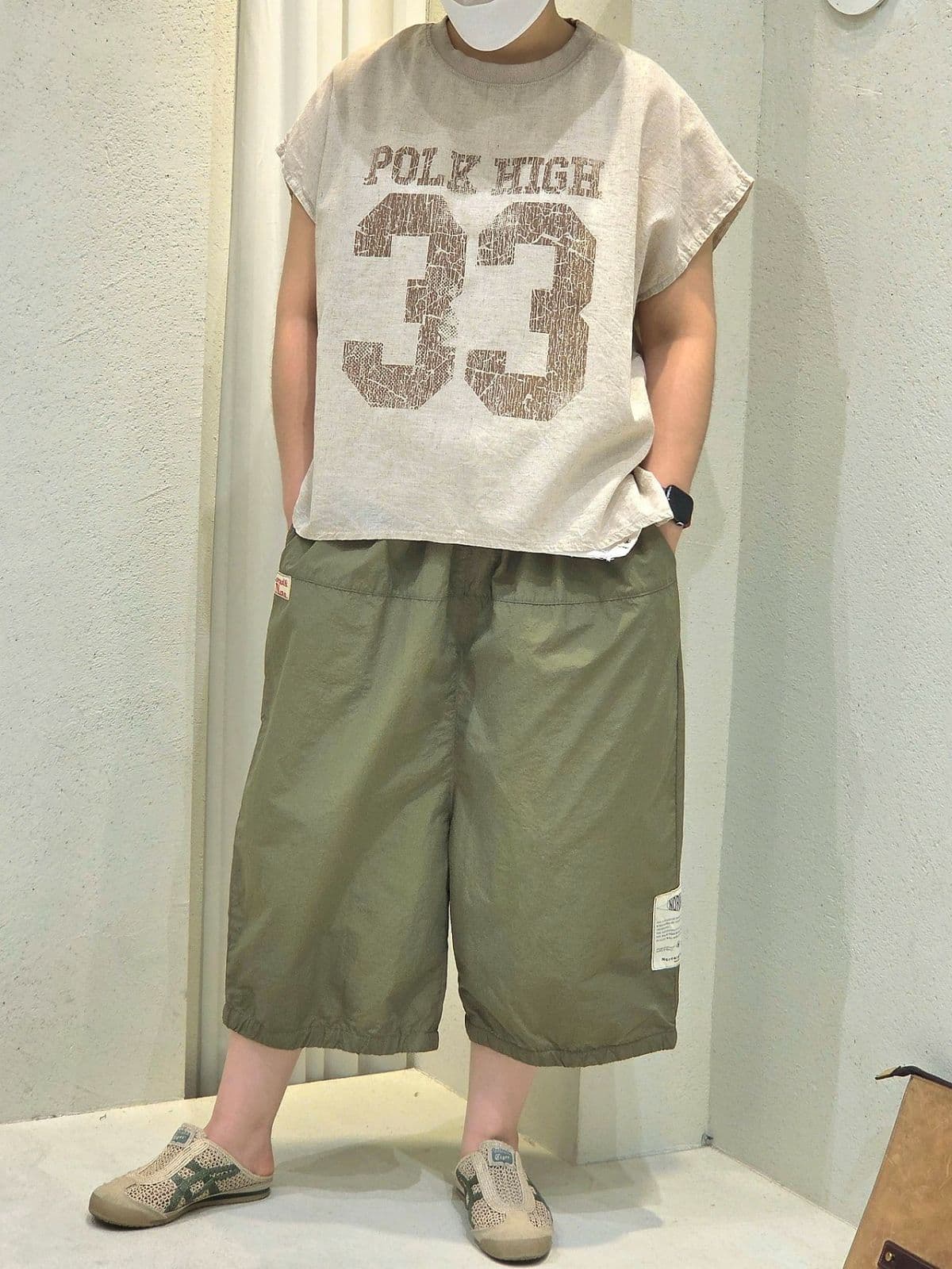 26SS New Arrival) 33 Manasi Blouse Free Size 77 Comfortable Sleeveless Summer Tee Linen - 이미지 11