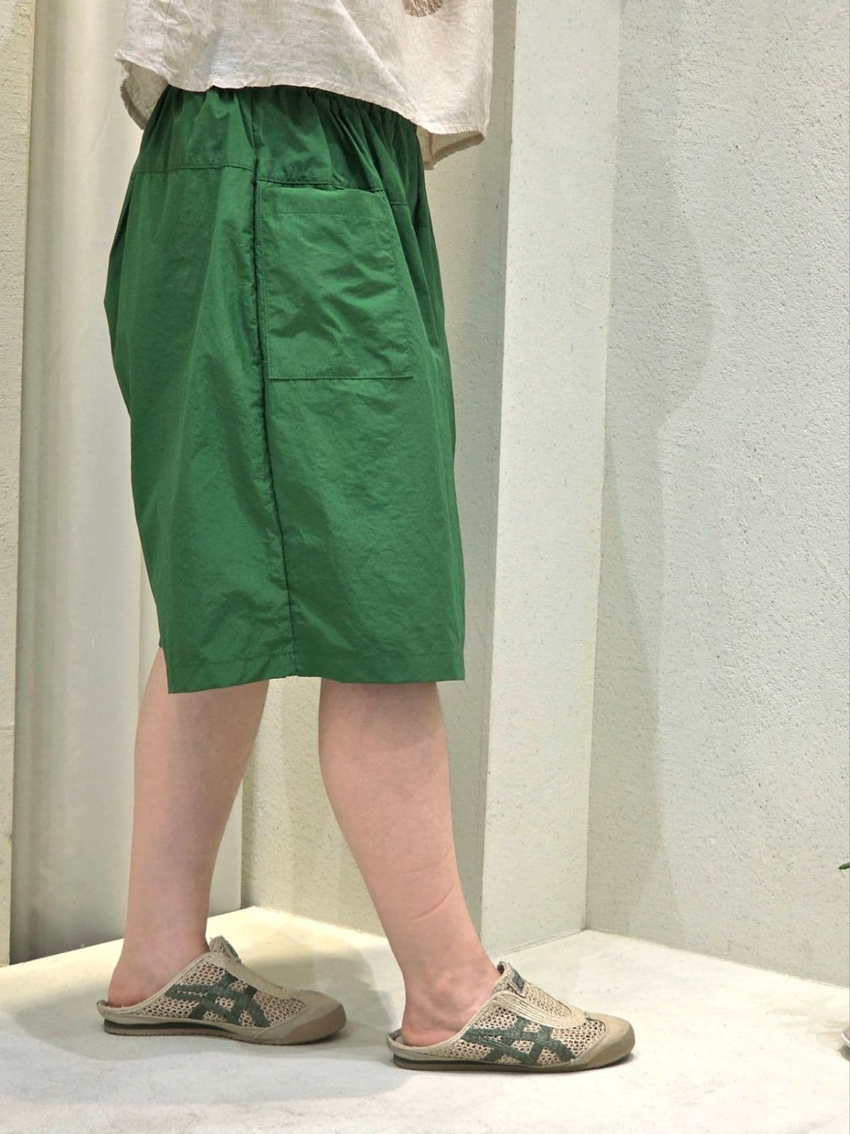 26SS New Arrival) Vintage Wrap Crooked Skirt-shorts Free Size (Fit 77) Summer Crinkly Shorts Normal - 이미지 15