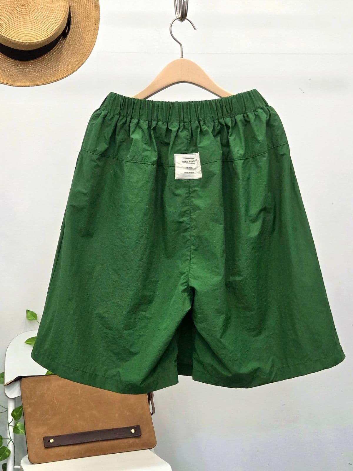 26SS New Arrival) Vintage Wrap Crooked Skirt-shorts Free Size (Fit 77) Summer Crinkly Shorts Normal - 이미지 18