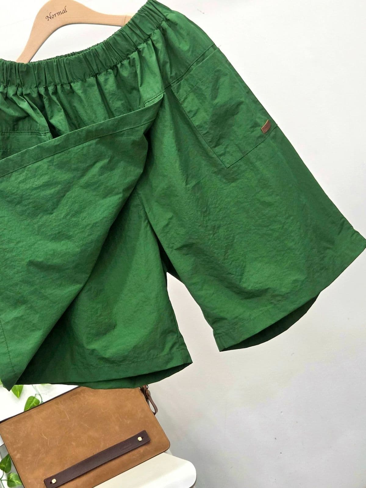 26SS New Arrival) Vintage Wrap Crooked Skirt-shorts Free Size (Fit 77) Summer Crinkly Shorts Normal - 이미지 17