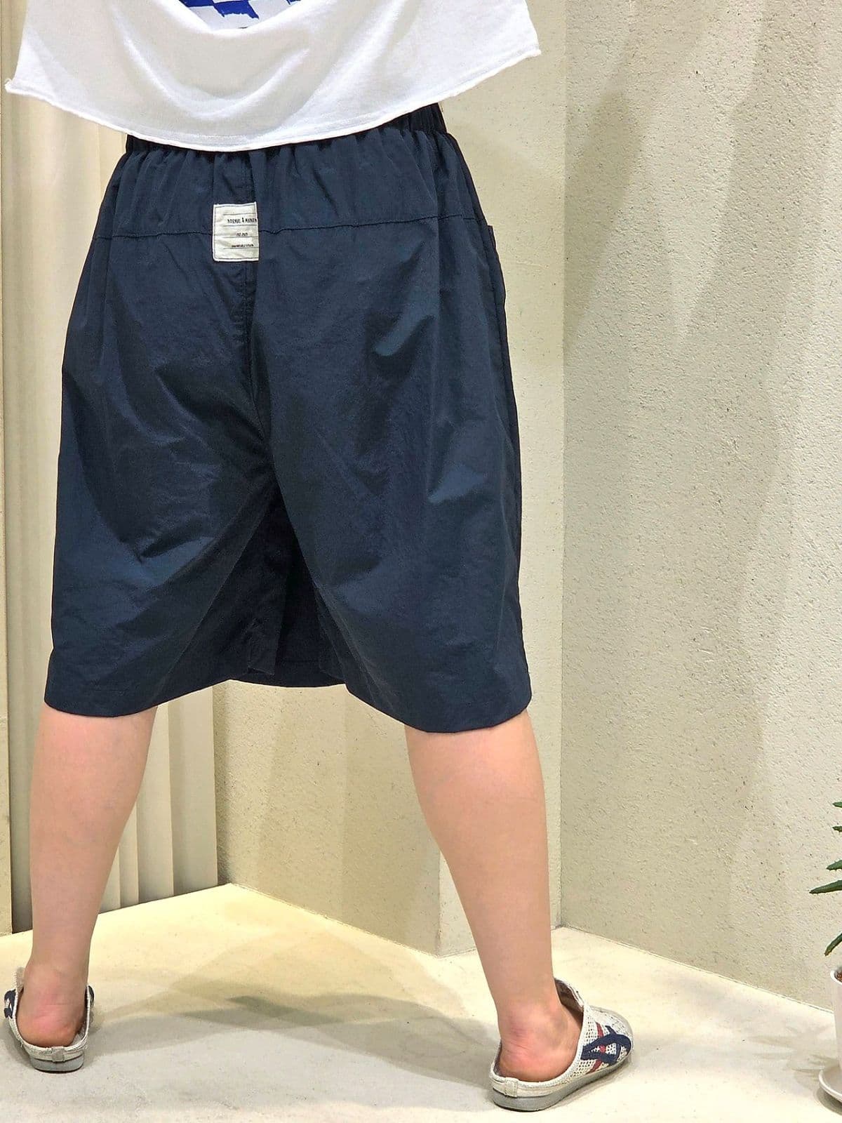 26SS New Arrival) Vintage Wrap Crooked Skirt-shorts Free Size (Fit 77) Summer Crinkly Shorts Normal - 이미지 7