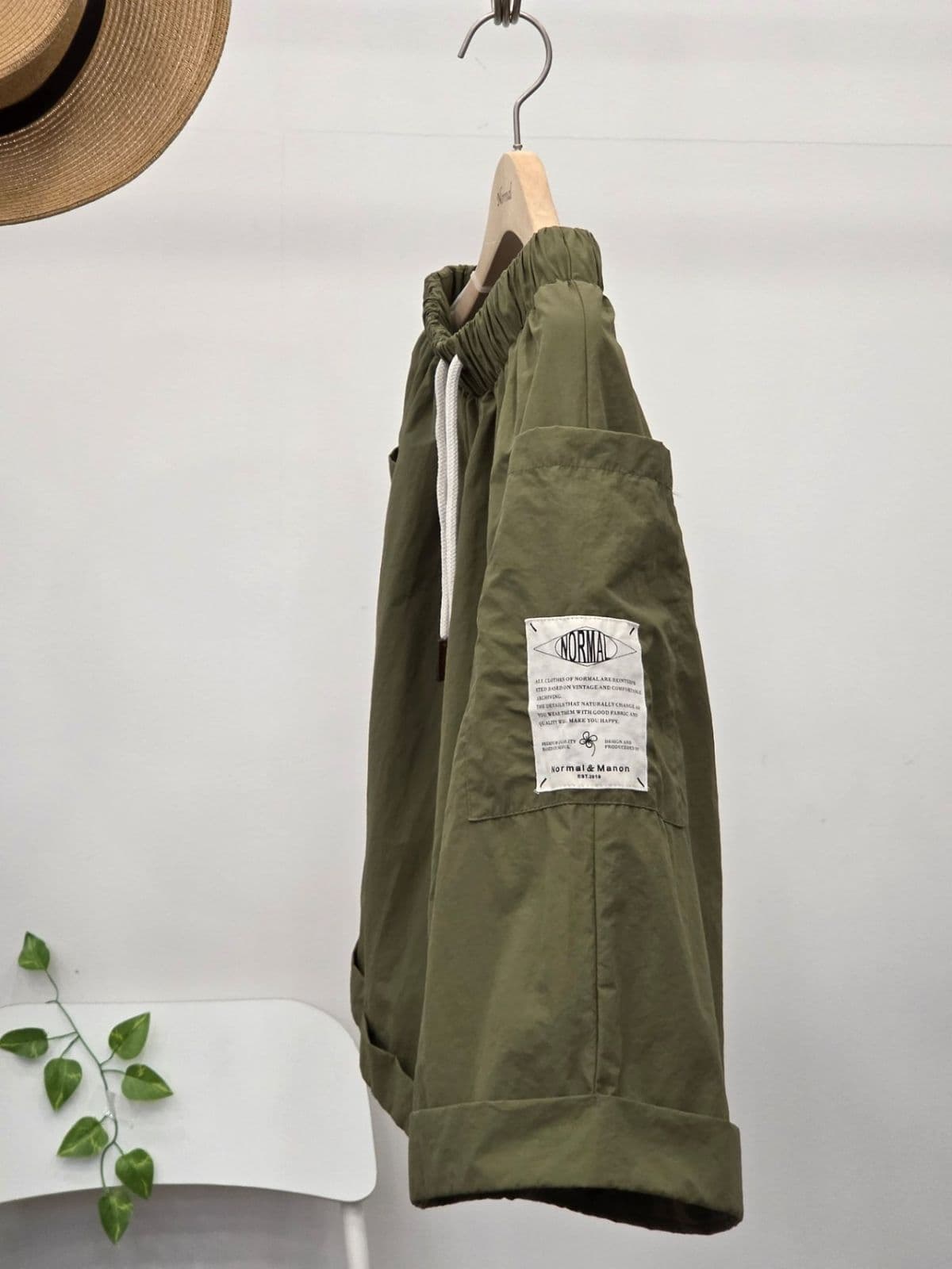 26SS New Arrival) Vintage Cargo Shorts Free Size (77 Fit) Crisp Washed Summer Pants Normal - 이미지 4