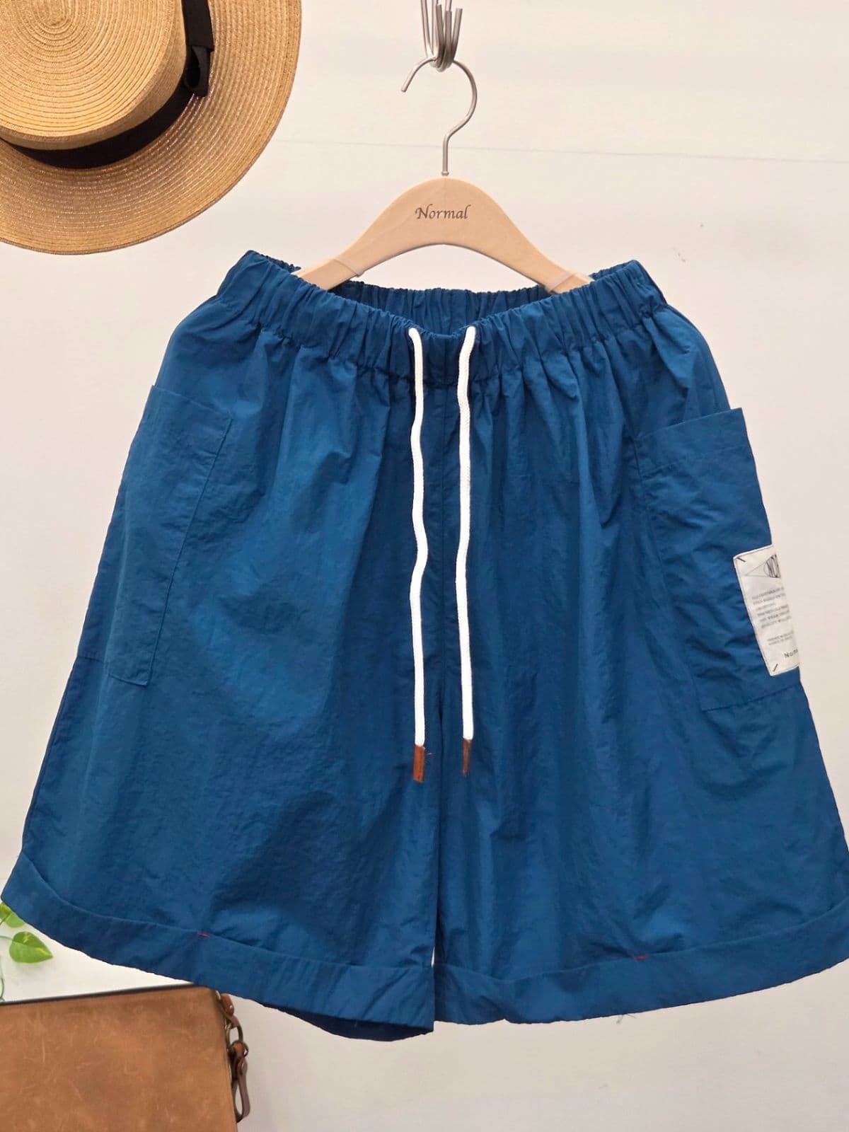 26SS New Arrival) Vintage Cargo Shorts Free Size (77 Fit) Crisp Washed Summer Pants Normal - 이미지 6