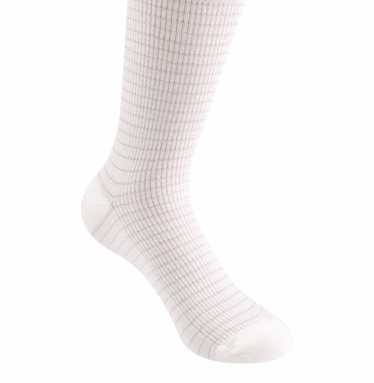 Kikiya Glitter Ribbed Plain Socks Mid-calf Socks See-through Socks Daily Socks Student Socks Knee Socks Fashion Socks Korean Socks - 이미지 1