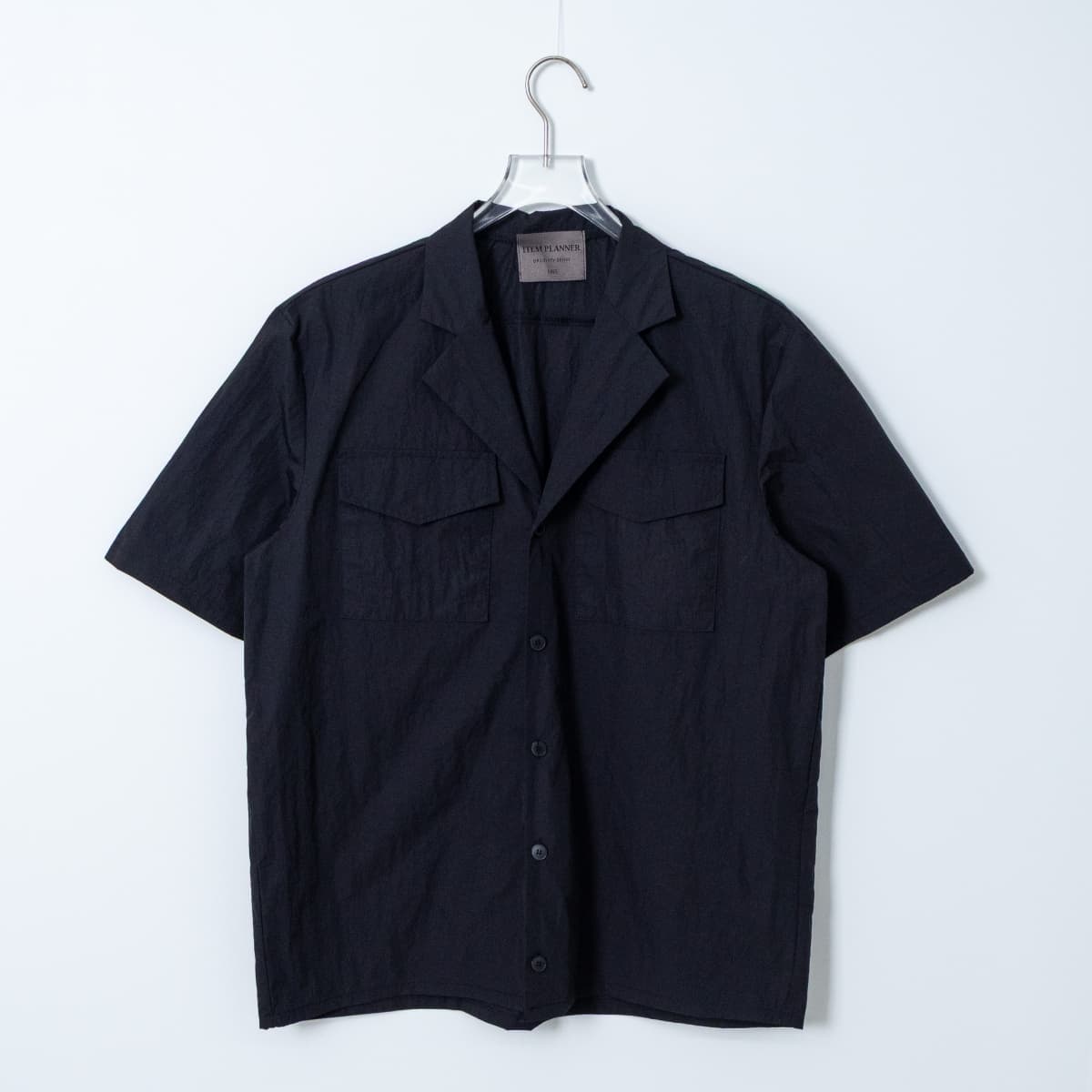 In-house Production_Two-Pocket Nylon Short-Sleeve Shirt (New Summer Arrival_Unique Sex_Crinkle_Water-Repellent Coating) - 이미지 18