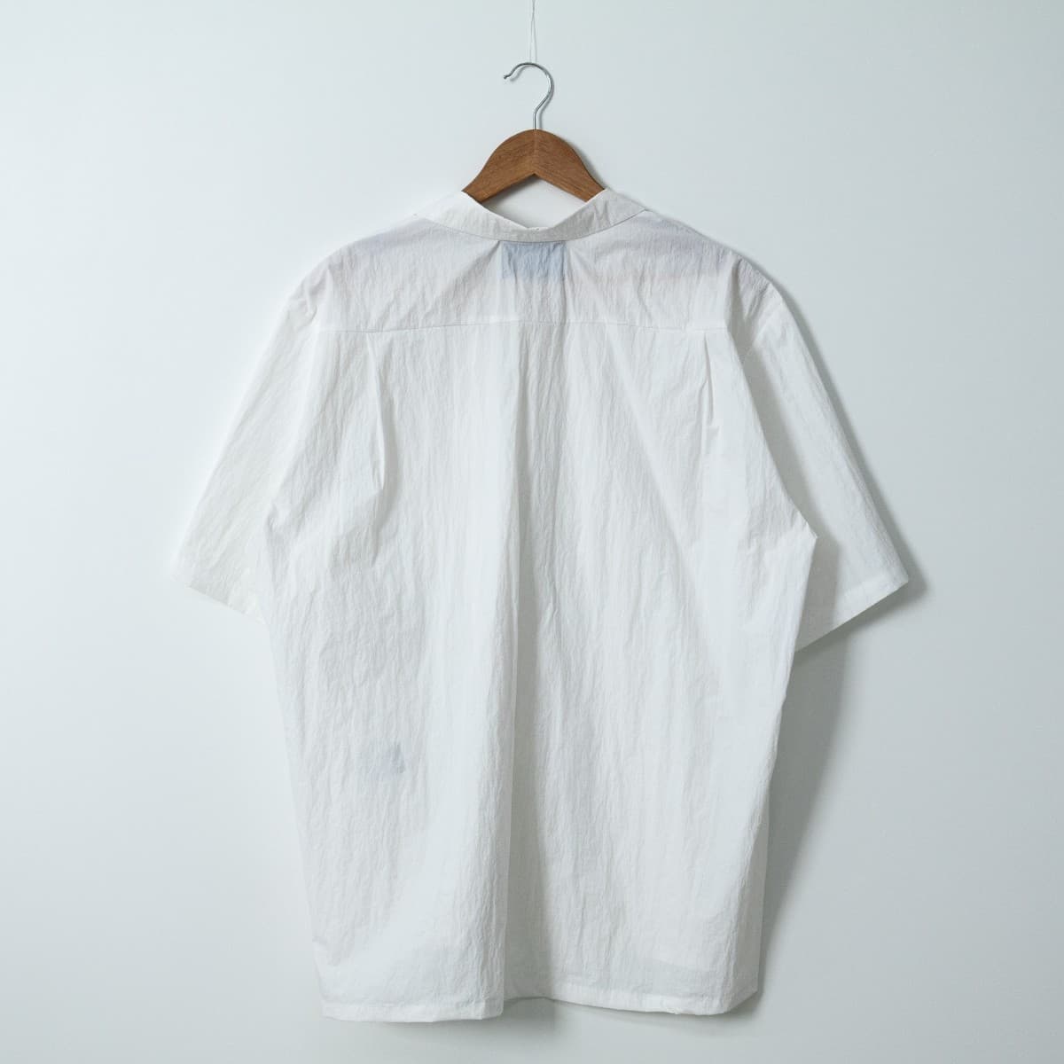 In-house Production_Two-Pocket Nylon Short-Sleeve Shirt (New Summer Arrival_Unique Sex_Crinkle_Water-Repellent Coating) - 이미지 16