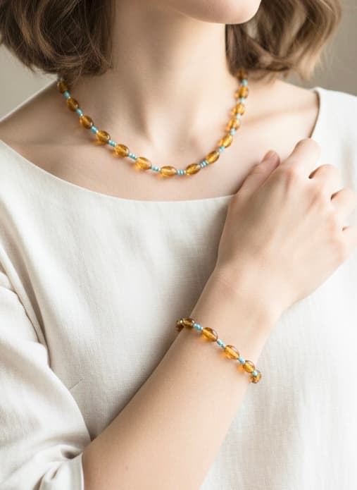 Cleary necklace - 이미지 5