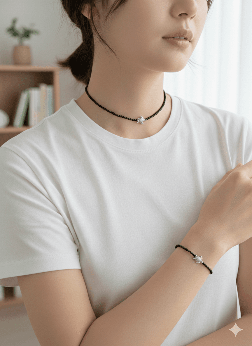 turtle necklace - 이미지 5