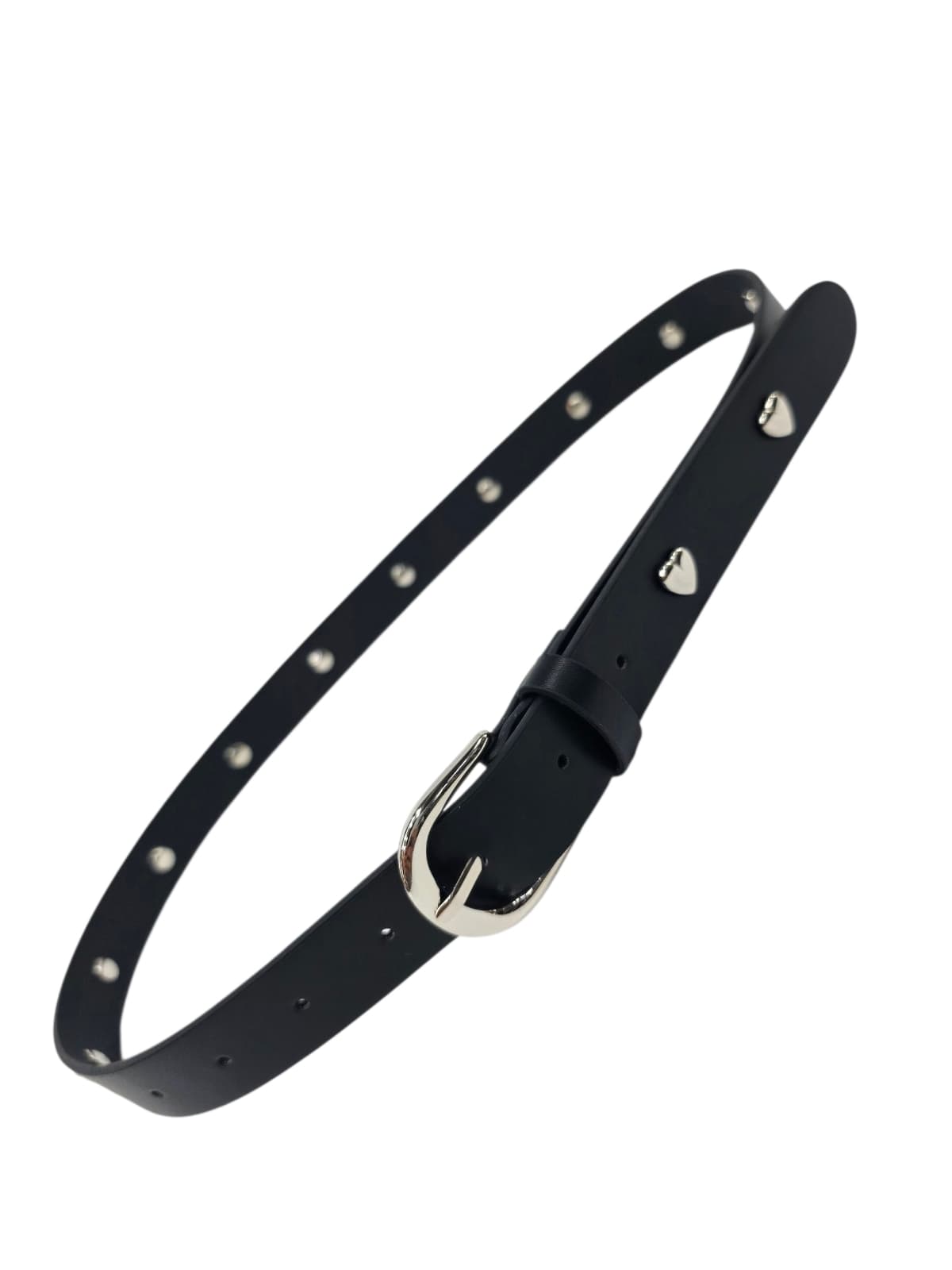 25mm Heart Stud Belt Turtle Belt Exclusive Design Belt - 이미지 3