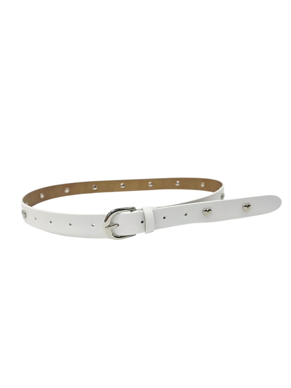 25mm Heart Stud Belt Turtle Belt Exclusive Design Belt - 이미지 6