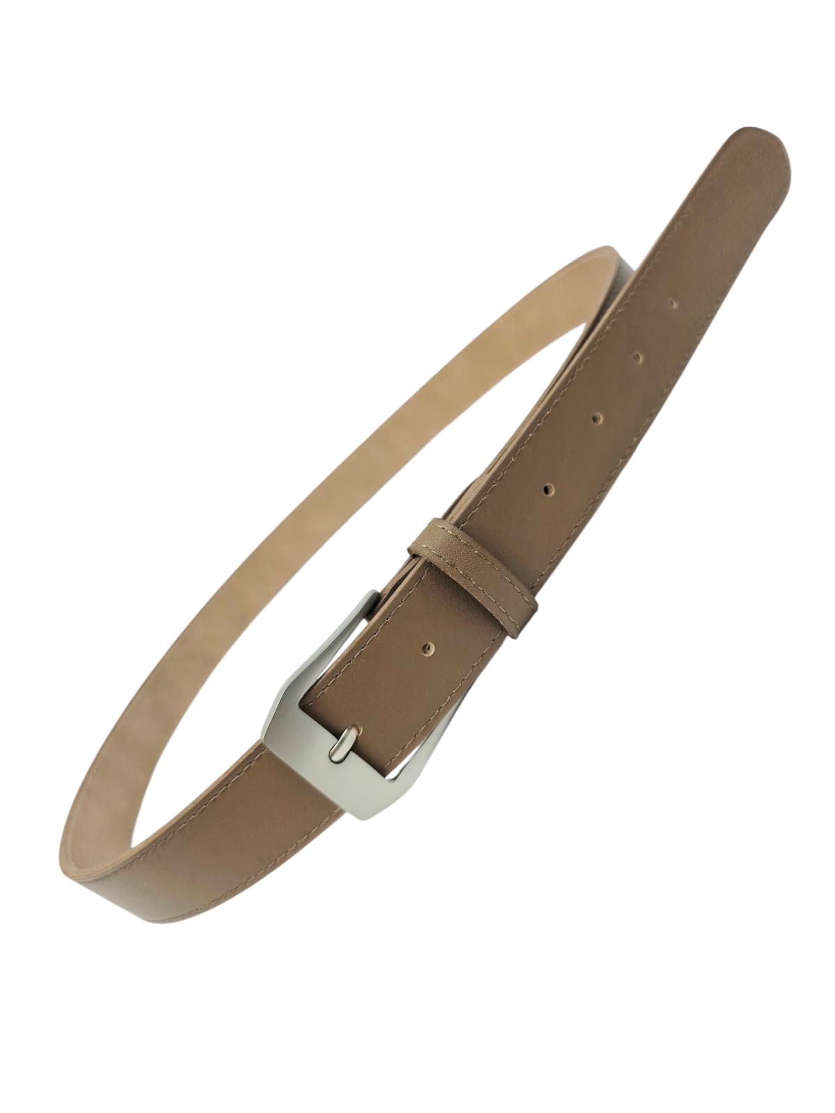 30mm Matte Pentagonal Buckle Unisex Synthetic Leather Casual Belt 5 Colors - 이미지 8