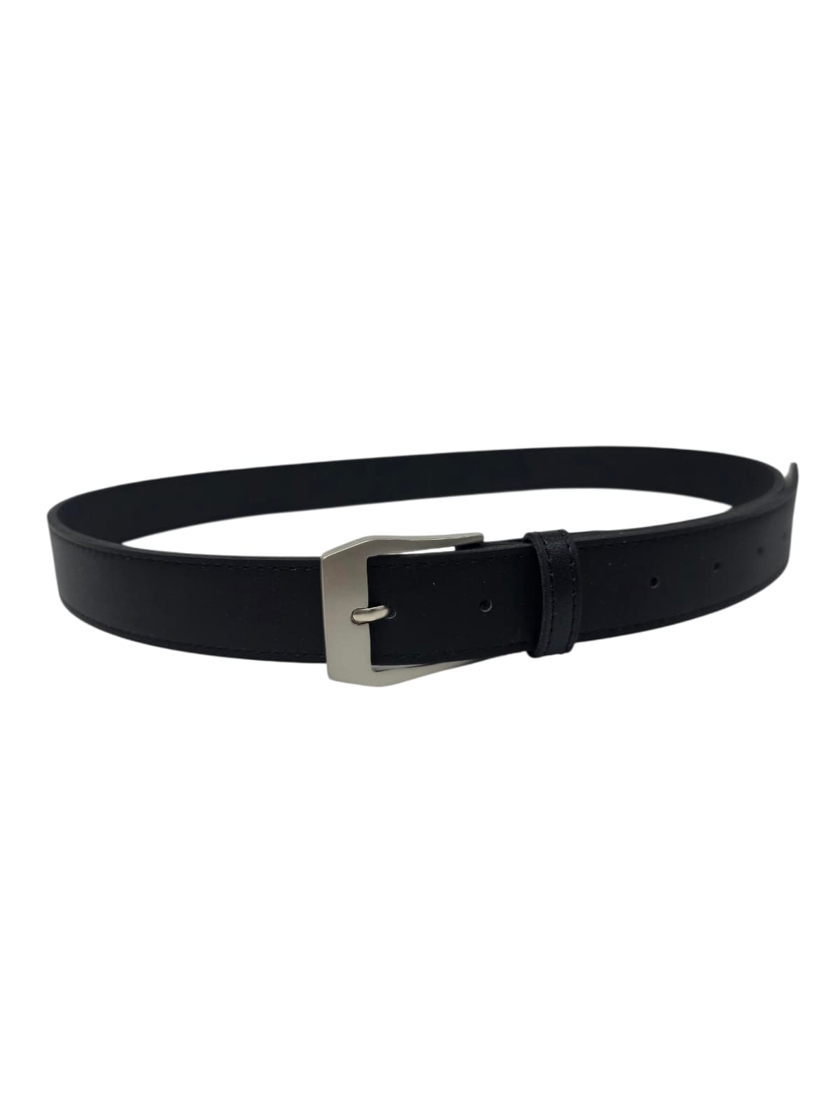 30mm Matte Pentagonal Buckle Unisex Synthetic Leather Casual Belt 5 Colors - 이미지 11
