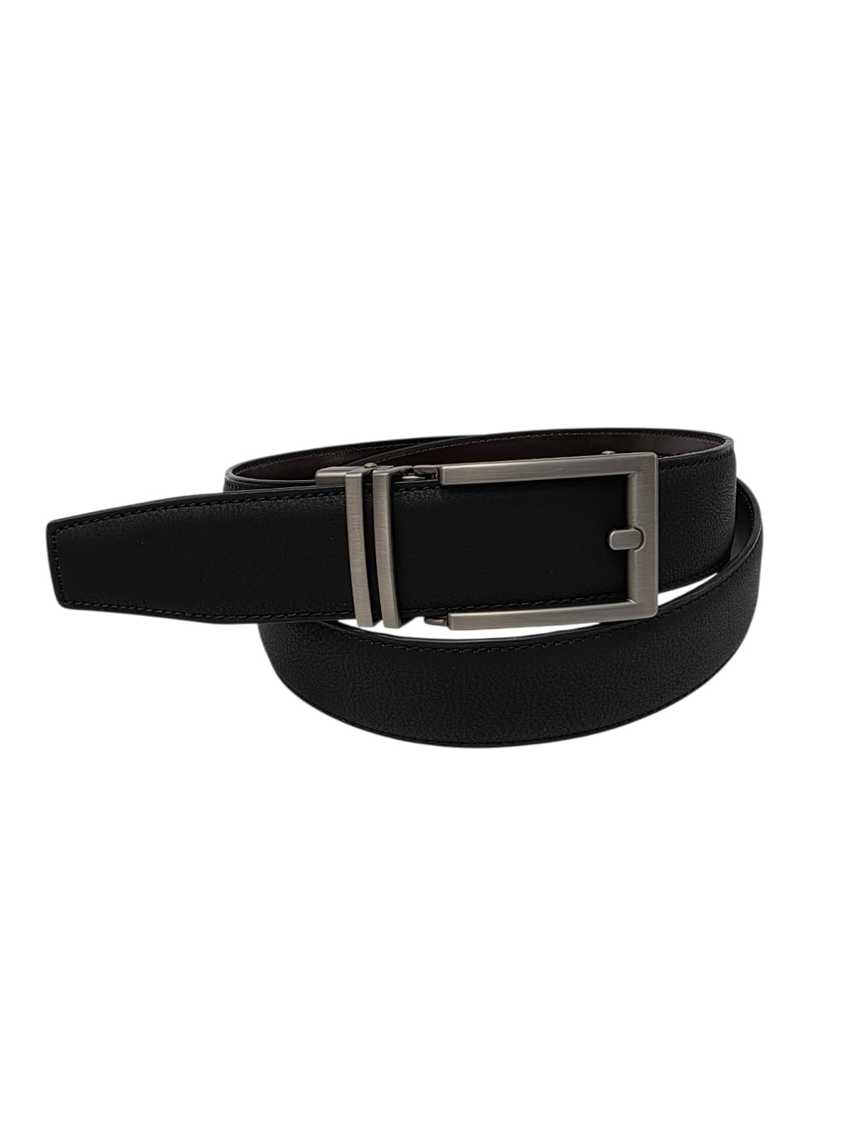 35mm Matte Men's Suit Automatic Slide Leather Belt - 이미지 5